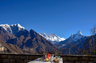 Breakfast on Everest